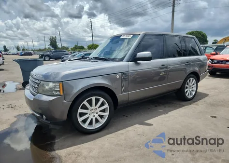 2010 Land Rover Range Rover Hse Luxury из США, поврежденный, VIN SALMF1E47AA318445